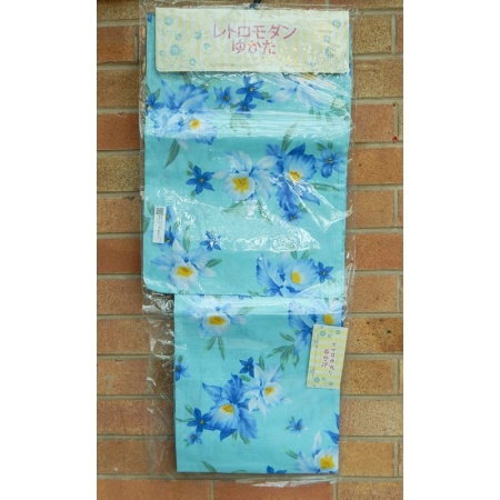 New Pale Blue Women's Yukata