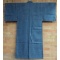 Vintage Men's Yukata Blue and White Stripe