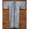 Vintage Women's Yukata with Looped Pattern