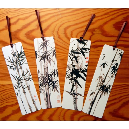 Chinese Bamboo Bookmarks