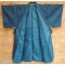 Men's Dark Blue Unlined Kimono