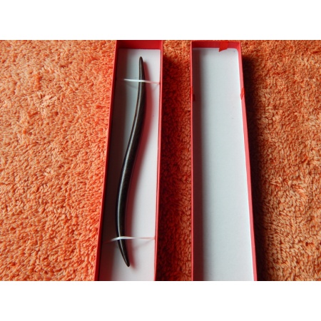 Wooden Hairpin - Wave Design