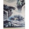 Chinese Silk Scroll - Mountain Waterfall