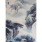 Chinese Silk Scroll - Mountain Waterfall