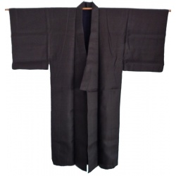 Men's Brown Vintage Japanese Kimono