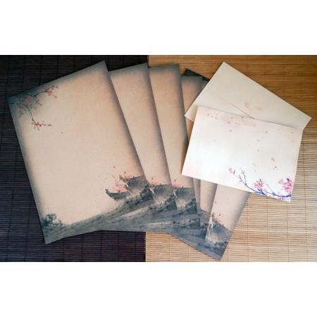 Butterflies and Blossom Envelopes