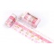 Washi Tape Rolls with Pink and Gold Cherry Blossom Designs