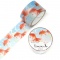 Washi Tape with Design of Red and White Goldfish