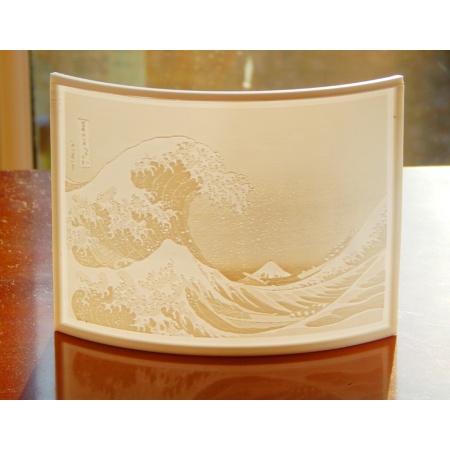 The Great Wave - Hokusai 3D Lithophane Print